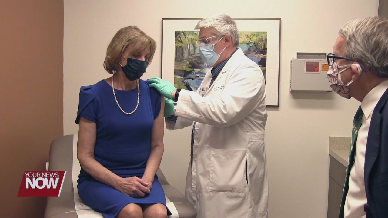 DeWine and First Lady get second dose of vaccine